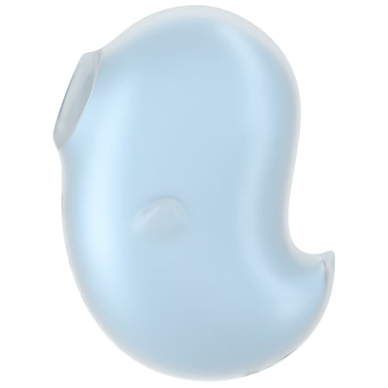 SATISFYER - CUTIE GHOST LAY - ON VIBRATOR LIGHT BLUE - Kink&Play