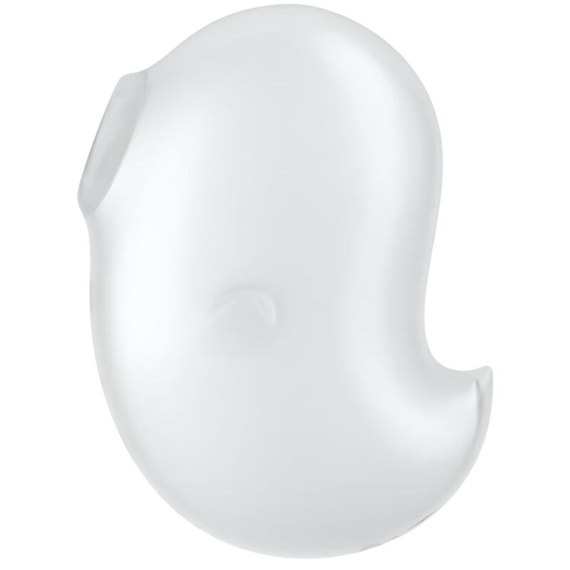 SATISFYER - CUTIE GHOST LAY - ON VIBRATOR WHITE - Kink&Play