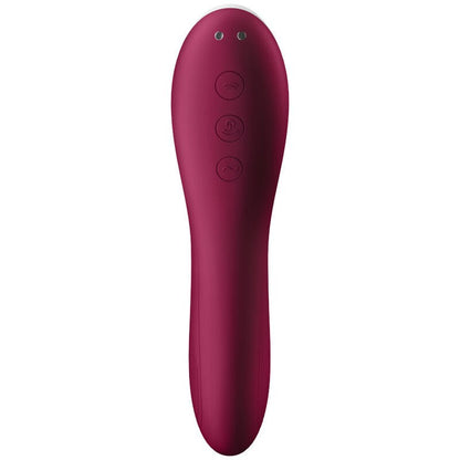 SATISFYER - DUAL CRUSH AIR PULSE VIBRATOR - Kink&Play