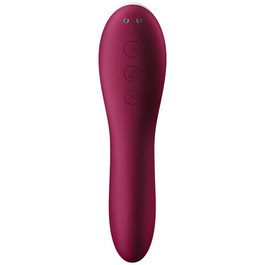 SATISFYER - DUAL CRUSH AIR PULSE VIBRATOR - Kink&Play