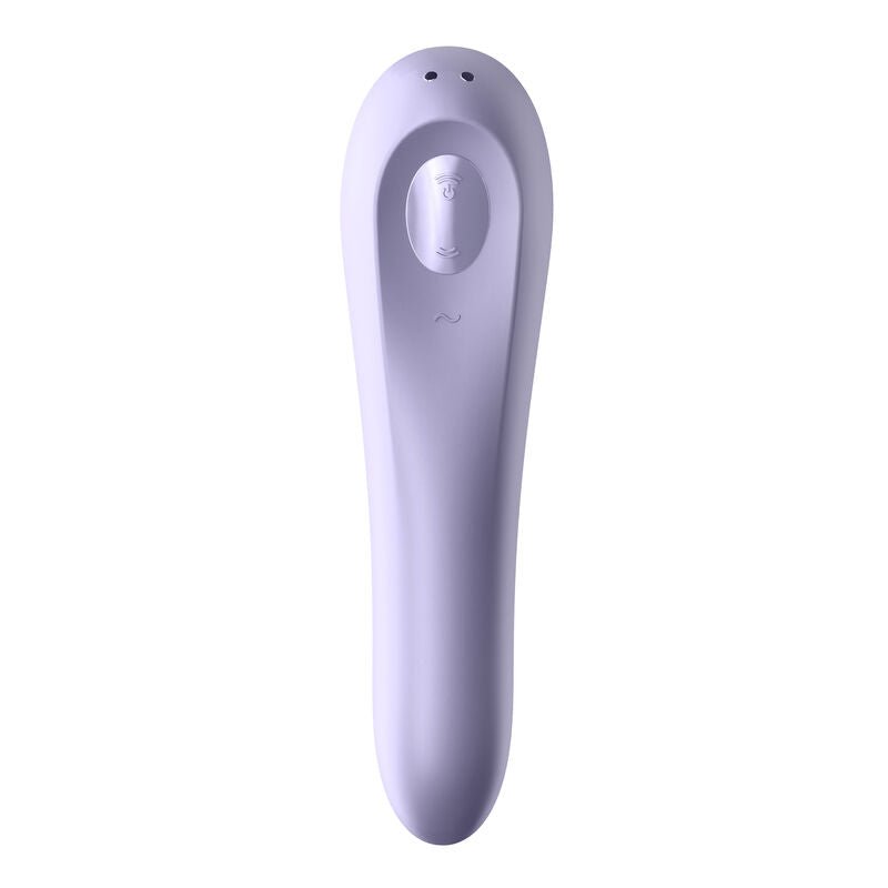 SATISFYER - DUAL PLEASURE AIR PULSE VIBRATOR MAUVE - Kink&Play