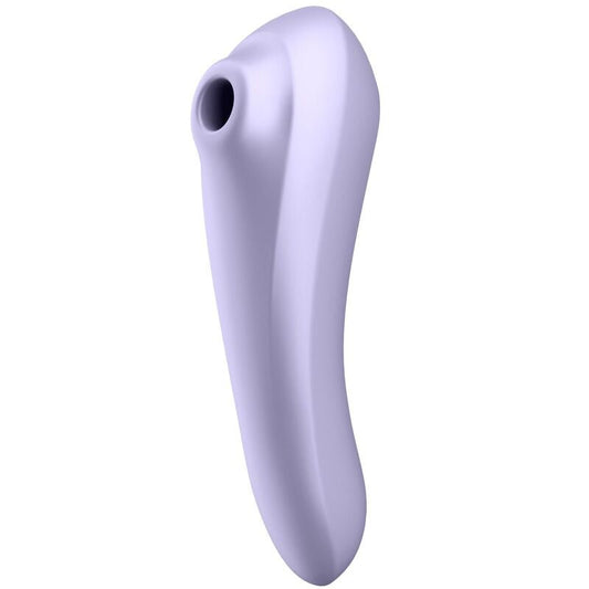 SATISFYER - DUAL PLEASURE AIR PULSE VIBRATOR MAUVE - Kink&Play