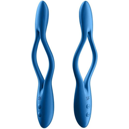 SATISFYER - ELASTIC GAME MULTI VIBRATOR BLUE - Kink&Play