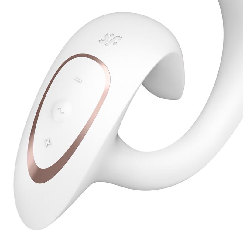 SATISFYER - G FOR GODDESS 1 RABBIT VIBRATOR WHITE - Kink&Play