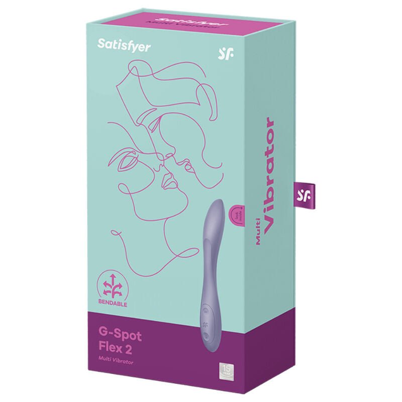 SATISFYER - G - SPOT FLEX 2 MULTI VIBRATOR PURPLE - Kink&Play