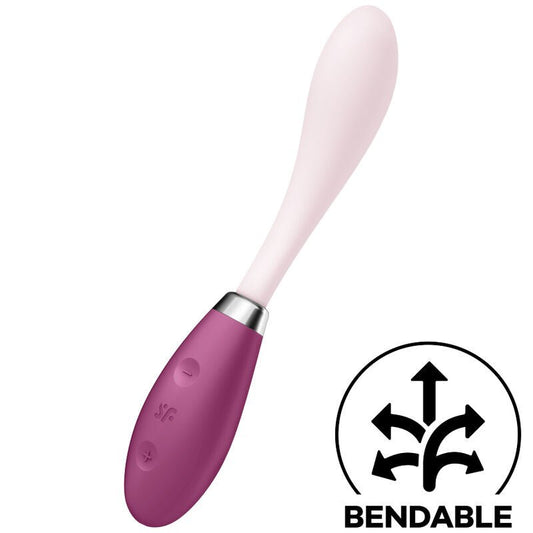 SATISFYER - G - SPOT FLEX 3 MULTI VIBRATOR GREY - Kink&Play