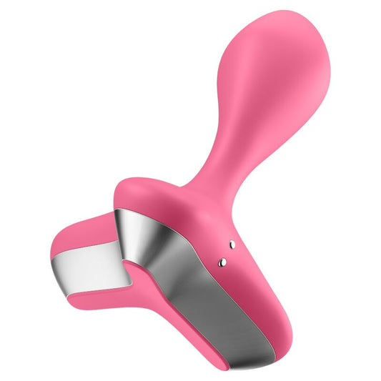 SATISFYER - GAME CHANGER PLUG VIBRATOR PINK - Kink&Play