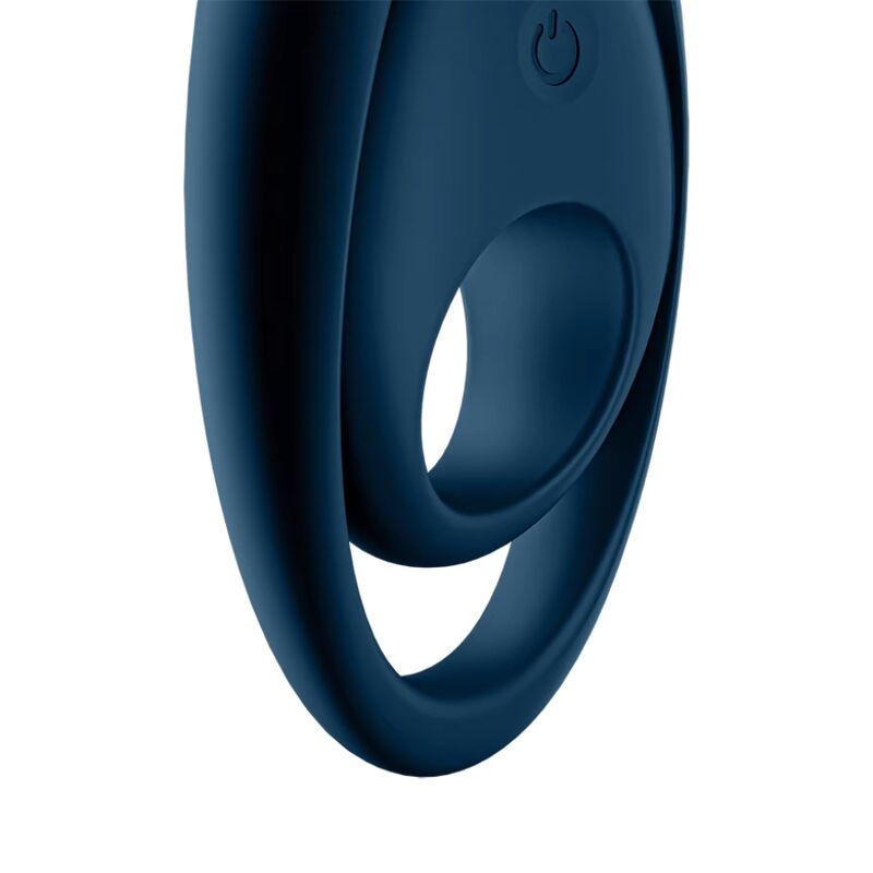 SATISFYER - GLORIOUS DUO RING VIBRATOR BLUE - Kink&Play