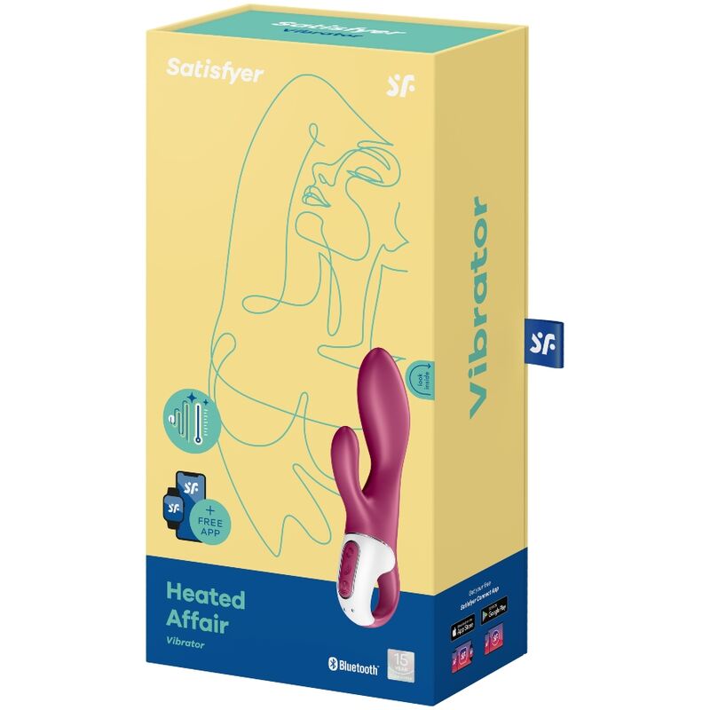 SATISFYER - HEATED AFFAIR GSPOT VIBRATOR - Kink&Play