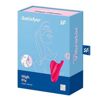 SATISFYER - HIGH FLY FINGER VIBRATOR FUCHSIA - Kink&Play