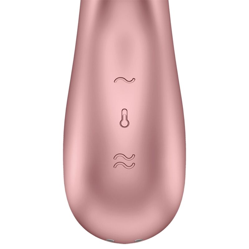 SATISFYER - HOT LOVER VIBRATOR ROSE & BEIGE - Kink&Play