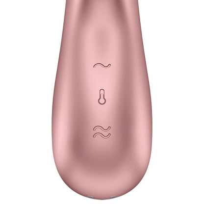 SATISFYER - HOT LOVER VIBRATOR ROSE & BEIGE - Kink&Play