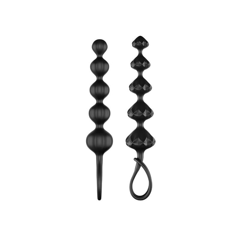 SATISFYER - LOVE BEADS BLACK - Kink&Play