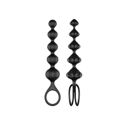 SATISFYER - LOVE BEADS BLACK - Kink&Play