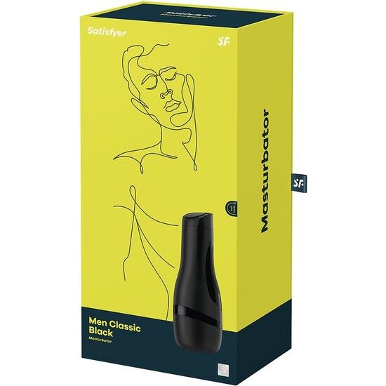 SATISFYER - MASTURBATOR MEN CLASSIC SILVER - Kink&Play