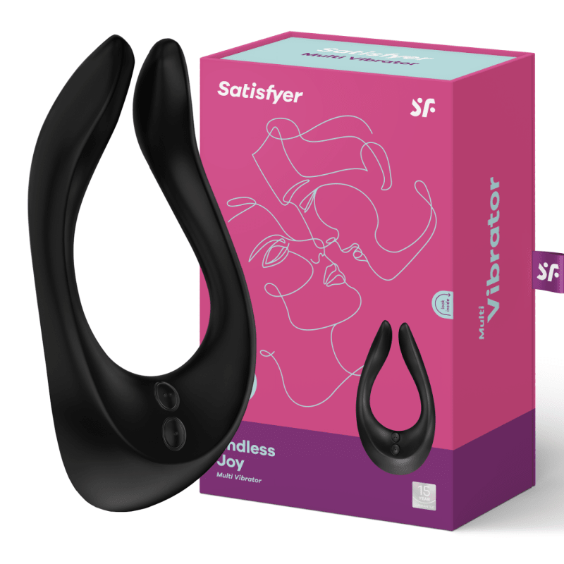 SATISFYER - PARTNER MULTIFUN 2 BLACK - Kink&Play