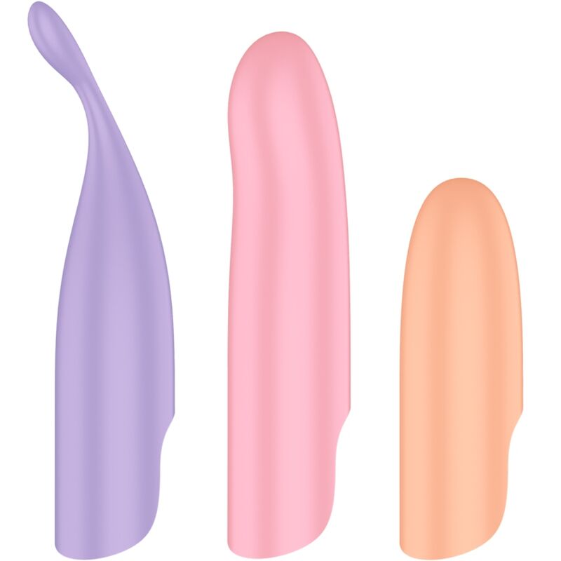 SATISFYER - PLAYFUL FOUR SET VIBRATORS 4 IN 1 + POWER BULLET - Kink&Play
