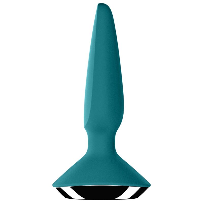 SATISFYER - PLUG ILICIOUS 1 PLUG VIBRATOR GREEN - Kink&Play