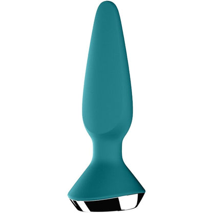 SATISFYER - PLUG ILICIOUS 1 PLUG VIBRATOR GREEN - Kink&Play