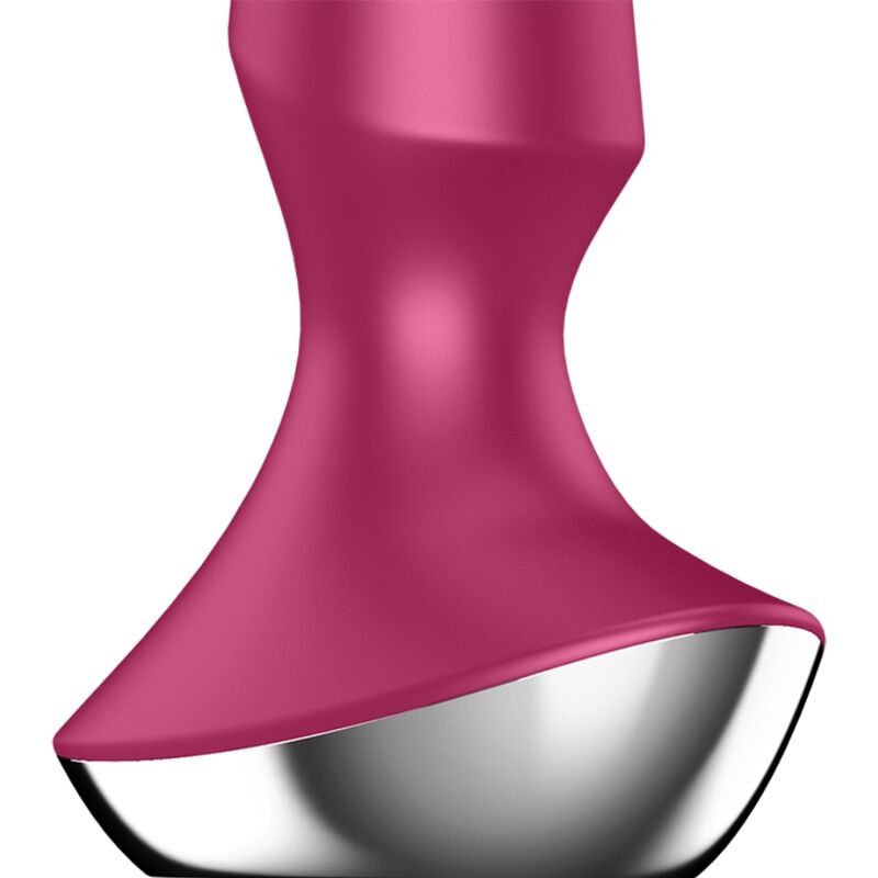 SATISFYER - PLUG ILICIOUS 2 PLUG VIBRATOR BERRY - Kink&Play