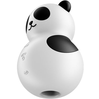 SATISFYER - POCKET PANDA STIMULATOR & VIBRATOR BLACK AND WHITE - Kink&Play
