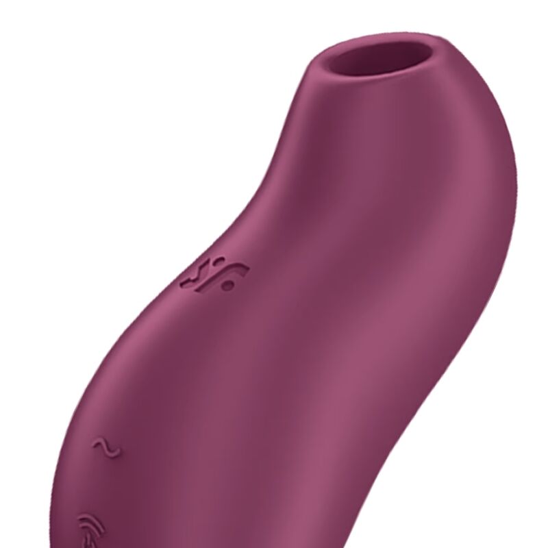SATISFYER - POCKET PRO 1 CLITORIS STIMULATOR GARNET - Kink&Play