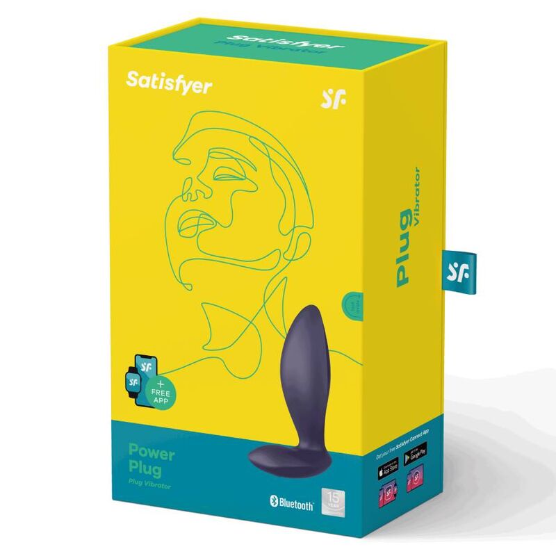 SATISFYER - POWER PLUG PURPLE - Kink&Play