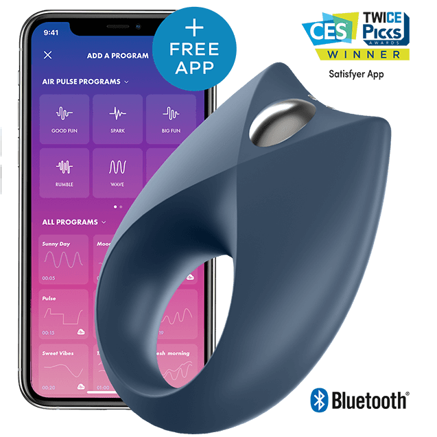 SATISFYER - POWERFUL ROYAL ONE RING VIBRATOR APP - Kink&Play