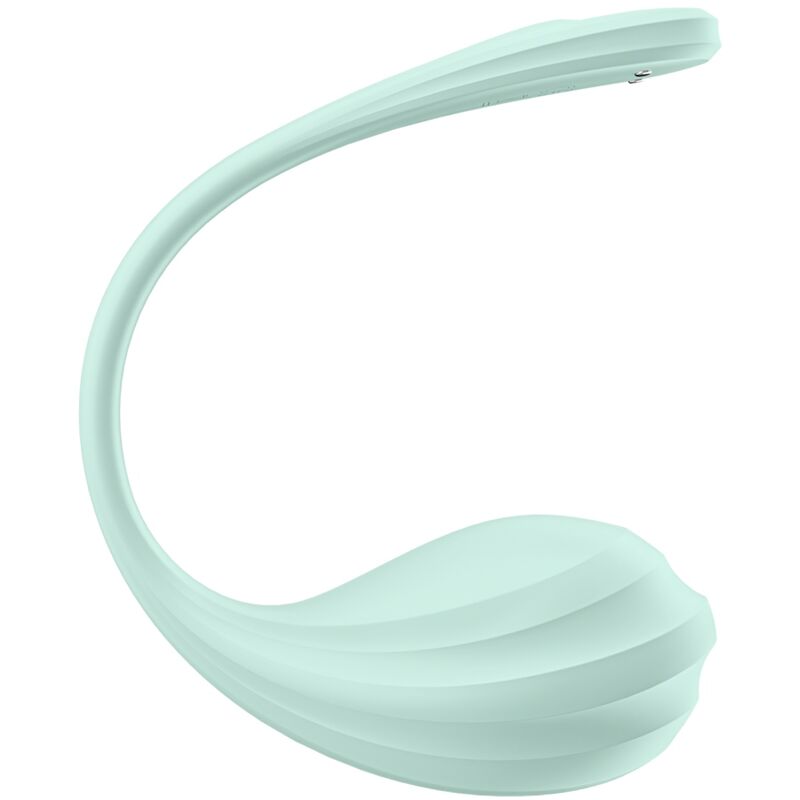 SATISFYER - SMOOTH PETAL G - POINT STIMULATOR WATER GREEN FREE APP - Kink&Play