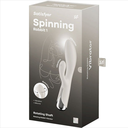 SATISFYER - SPINNING RABBIT 1 CLITORIS AND RED G - SPOT STIMULATION - Kink&Play