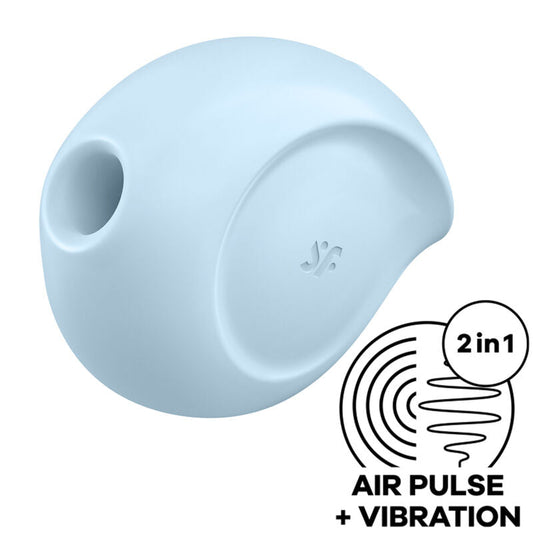 SATISFYER - SUGAR RUSH AIR PULSE STIMULATOR & VIBRATOR PINK - Kink&Play