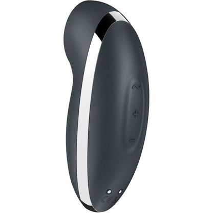 SATISFYER - TAP & CLIMAX 2 VIBRATOR & STIMULATOR GREY - Kink&Play