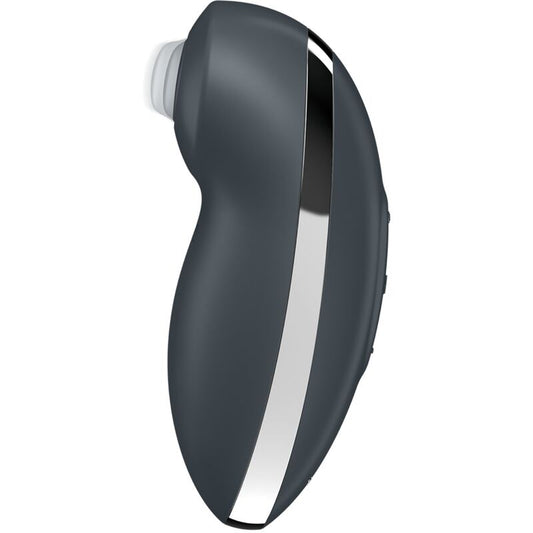 SATISFYER - TAP & CLIMAX 2 VIBRATOR & STIMULATOR GREY - Kink&Play