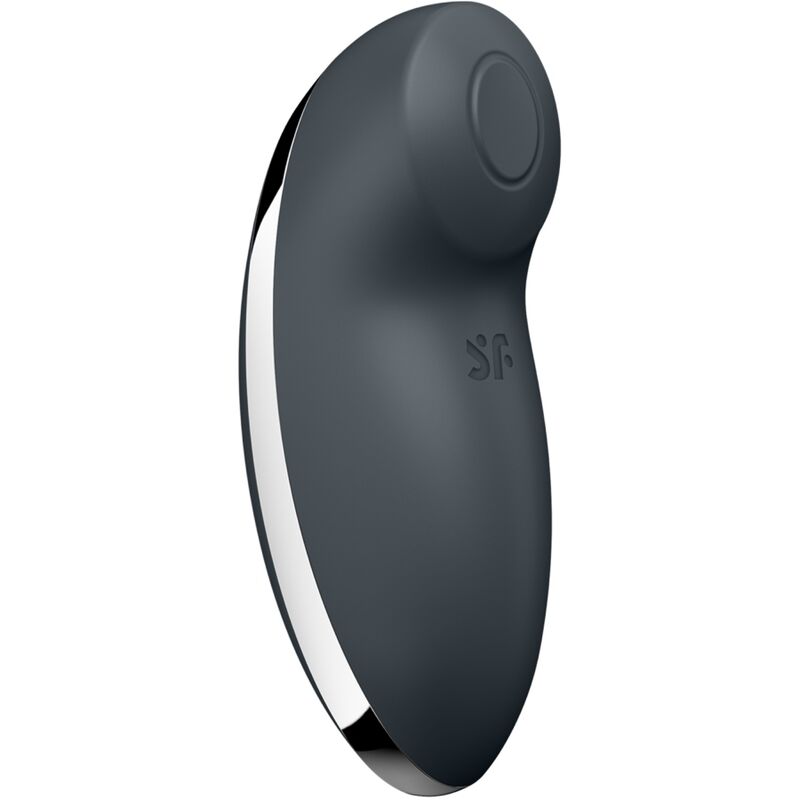 SATISFYER - TAP & CLIMAX 2 VIBRATOR & STIMULATOR GREY - Kink&Play