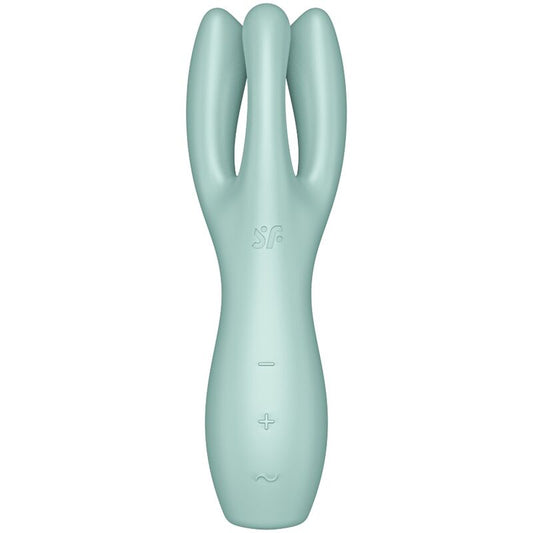 SATISFYER - THREESOME 3 VIBRATOR PINK - Kink&Play
