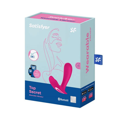 SATISFYER - TOP SECRET VIBRATOR PINK - Kink&Play