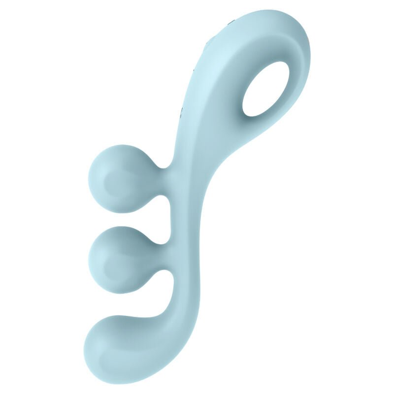 SATISFYER - TRI BALL 2 MULTI VIBRATOR BLUE - Kink&Play