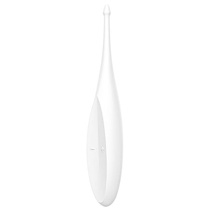 SATISFYER - TWIRLING FUN TIP VIBRATOR WHITE - Kink&Play
