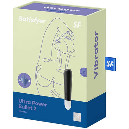 SATISFYER - ULTRA POWER BULLET 2 BLACK - Kink&Play