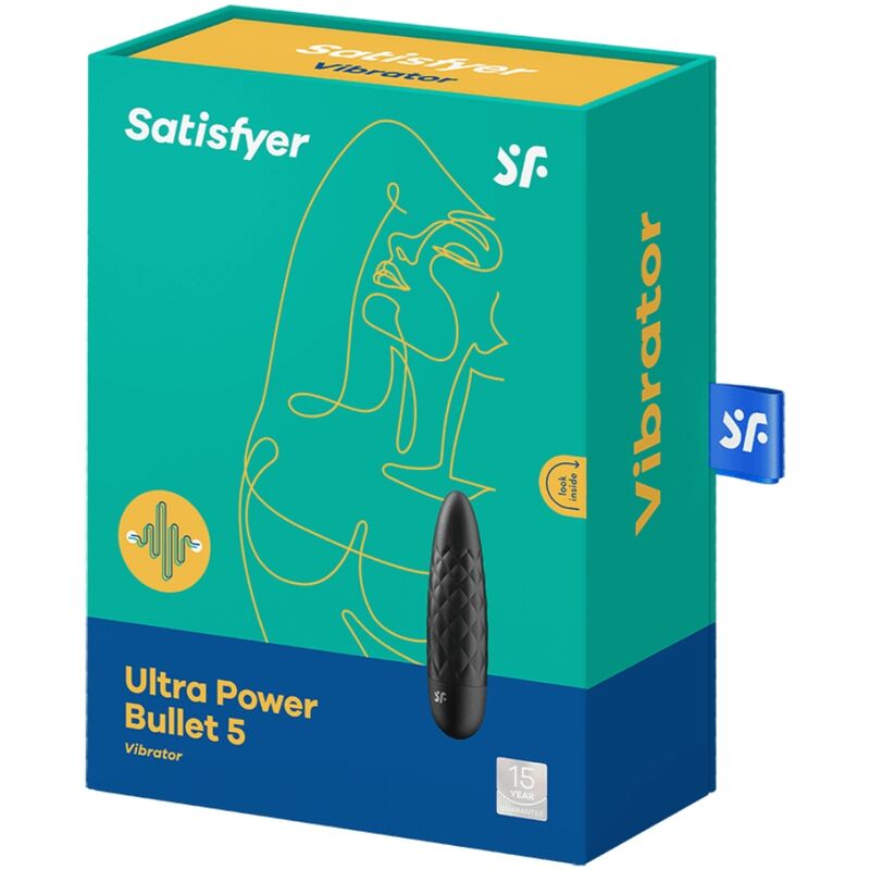 SATISFYER - ULTRA POWER BULLET 5 BLACK - Kink&Play