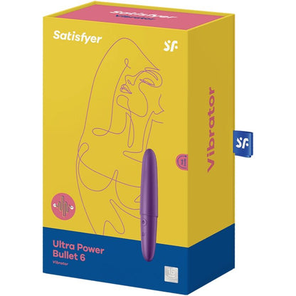 SATISFYER - ULTRA POWER BULLET 6 PURPLE - Kink&Play