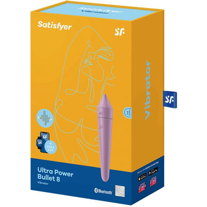 SATISFYER - ULTRA POWER BULLET 8 LILAC - Kink&Play