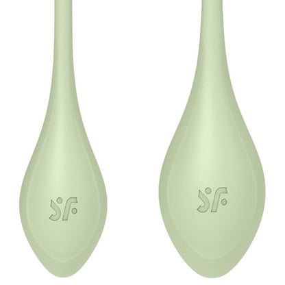 SATISFYER - YONI POWER 2 TRAINING SET GREEN - Kink&Play