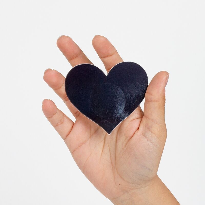 SECRET PLAY - WOW BOOBS! HEART NIPPLE COVERS - Kink&Play