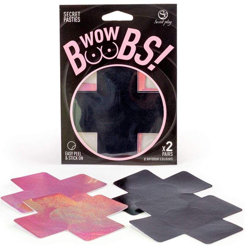 SECRET PLAY - WOW BOOBS! X NIPPLE COVERS - Kink&Play