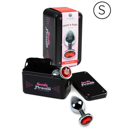 SECRETPLAY - ANAL PLUG RED S - Kink&Play