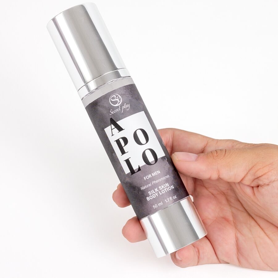 SECRETPLAY - APOLO SILK SKIN LOTION FOR MEN 50 ML - Kink&Play