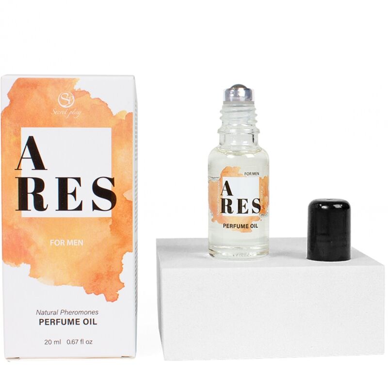 SECRETPLAY - ARES NATURAL PERFUME PHEROMONES IN OIL FOR MEN 20 ML - Kink&Play