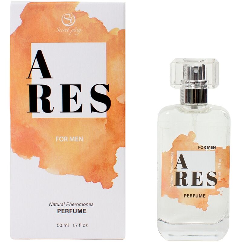 SECRETPLAY - ARES NATURAL PERFUME PHEROMONES SPRAY FOR MEN 50 ML - Kink&Play