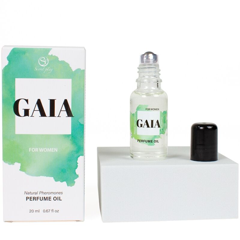 SECRETPLAY - GAIA NATURAL PERFUME PHEROMONES IN OIL FOR WOMEN 20 ML - Kink&Play